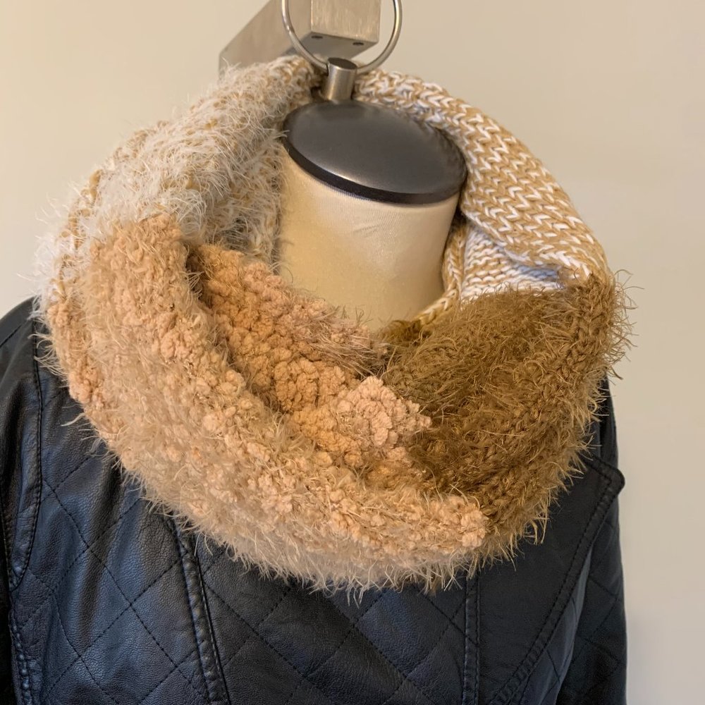 Chico's Patchwork Infinity Scarf - Picture 5 of 6